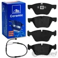 Produktbild: ATE CERAMIC BREMSBELÄGE + WARNKONTAKT VORNE passend für BMW 1er E81 E87 E88 E82
