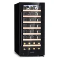 Produktbild: Klarstein Barossa 38 Uno Weinkühlschrank 1 Zone 94 Ltr 38 Fl Touch-Display 10041306