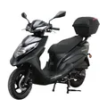 Produktbild: Alpha Motors Motorroller Topdrive 125 ccm 85 km/h EURO 5 schwarz inkl. Topcase
