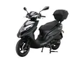 Produktbild: Alpha Motors Motorroller Topdrive 125 ccm 85 km/h EURO 5 schwarz inkl. Topcase