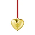 Produktbild: Georg Jensen Weihnachtsschmuck Herz 2024, 18 Karat Goldauflage, B 50 mm, H 54 mm