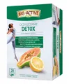 Produktbild: Detox Tee 20 Beutel - Kräutertee Komplex Zitrone Papaya Geschmack - Big-Active