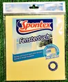 Produktbild: (3,50€/Stück) Spontex FENSTERTUCH - REINIGT+ TROCKNET OHNE STREIFEN! Microfaser!