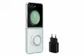 Produktbild: Samsung Starter Pack EF-XF73 für das Galaxy Z Flip5 | Set aus Clear Gadget Case (EF-XF731) und Schnellladeadapter (EP-TA800N)