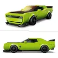 Produktbild: LEGO Speed Champions Dodge Challenger SRT Hellcat Sportwagen - Spielzeugauto mit 1 Minifigur zum Sammeln - Kreatives Rennauto - Rennauto zum Bauen ... - Bronze