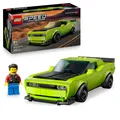Produktbild: LEGO Speed Champions Dodge Challenger SRT Hellcat Sports Car Toy - Car Model Kit