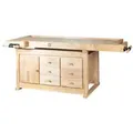 Produktbild: Hobelbank Wb210c Inkl. 2 Hobelbankzangen Hobelbank - Holzmann