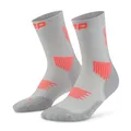 Produktbild: CEP RUN 5.0 MID CUT LAUFSOCKEN HERREN – Atmungsaktive Kompressionssocken Herren für Training & Lauf – Leistungsstarke leichte Sportsocken – Grau