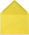 Produktbild: Rössler Briefumschlag Briefumschläge Coloretti VE=5 Stück C6 goldgelb