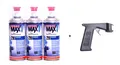 Produktbild: SprayMax 2K-Klarlack 3 x 400ml Lackspray hochglänzend + Spaymax Handgriff 680061