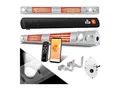 Produktbild: KESSER® Infrarot Heizstrahler 3000W IR-Gastro-Bar Inkl. LED Licht Terrassenstrahler Mit WiFi & Fernbedienung inkl. Schutzhülle Infrarotstrahler Quarzstrahler Terrassenheizer Wand-Heizstrahler