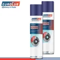 Produktbild: EuroLub 2 x 600 ml Bremsenreiniger Spray auch für Bremse Kupplung Getriebe Glas