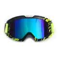 Produktbild: Motorrad Brille Mit Abnehmbarer Gesichtsmask Helm Nebelfest Winddicht Reiten ...