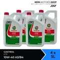 Produktbild: Castrol GTX 10W-40 A3/B4 VW Mercedes MB 229.3 Fiat 4x5 Liter = 20 Liter