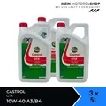Produktbild: Castrol GTX 10W-40 A3/B4 VW Mercedes MB 229.3 Fiat 3x5 Liter = 15 Liter