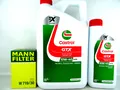 Produktbild: Castrol 10W40 GTX ehemals Ultraclean 10W-40 + Mann Ölfilter W719/30 6Liter