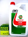 Produktbild: Motoröl 10W40 Castrol GTX ehemals Ultraclean + MANN Ölfilter W712/75 5Liter