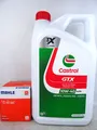 Produktbild: Castrol 10W40 GTX ehemals Ultraclean Öl 10W-40 + Ölfilter Mahle OC295 5Liter