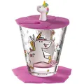 Produktbild: 4er-Set Leonardo Wasserglas Bambini - Einhorn 3tlg. Glas Transparent Klar