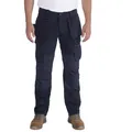 Produktbild: Carhartt® Herren-Arbeitshose Relaxed Fit Mit Multiplen Taschen 103337 - navy - W36/L28