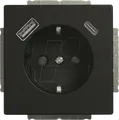 Produktbild: BJ 20EUUSBAC-45M - Schutzkontakt-/USB-A+C Steckdose Safety+