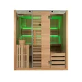 Produktbild: Sauna Dampfsauna Aufgusssauna OMAHA 180x150x200 4 Personen