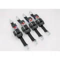 Produktbild: 4 Stück Automatik Zurrgurt Spanngurt mit Spitzhaken 1,8m x 25 mm 300/600 daN