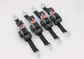 Produktbild: 4 Stück Automatik Zurrgurt Spanngurt mit Spitzhaken 1,8m x 25mm  300/600daN
