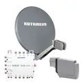 Produktbild: Kathrein CAS 90 gr Sat-Antenne multifeedfähig graphit (grau) - 8 Teilnehmer