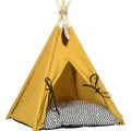 Produktbild: PawHut Tipi-Zelt mit Kissen und Rutschfestem Boden