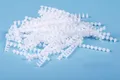 Produktbild: 1000 Stück PVC-Nieten für PVC Ummantelung hellgrau Fittinge