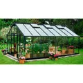Produktbild: Juliana Gewächshaus Gärtner ALU 21,4 m² Anthrazit 3 mm Sicherheitsglas TOP NEU