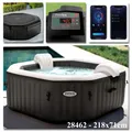 Produktbild: INTEX Whirlpool Pure SPA Jet Bubble Massage Becken Pool Kalkschutz
