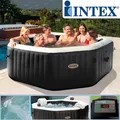 Produktbild: Intex Whirlpool PureSpa Octagon Bubble Jet Ø 196 x 71 cm mit Salzwassersystem