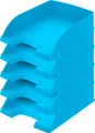 Produktbild: LEITZ® Ablagekorb Standard 5227, Kunststoff, 5 Stück, hellblau 186187