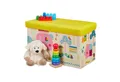 Produktbild: relaxdays Spielzeugtruhe Sitzbox für Kinder, Tiere