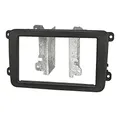 Produktbild: tomzz Audio 2457-037 Doppel DIN Radioblende kompatibel mit VW Golf 5 6 Touran Polo Passat Caddy EOS Tiguan Scirocco Skoda Seat OEM Satin Finish
