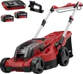Produktbild: Einhell Professional GP-CM 36/450 Power X-Change Akku Akku-Rasenmäher inkl. 2. Akku, Mulchfunktion, Heckauswurf, Einstellbarer