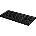 Produktbild: LOGITECH G Pro Gaming Keyboard, TKL, GX-BLUE, schwarz, USB, DE