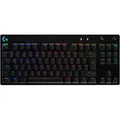 Produktbild: Logitech G PRO - Gaming-Tastatur - mechanische Tastatur - QWERTZ - USB - schwarz