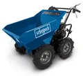Produktbild: Scheppach Benzin Dumper DP3000 | 300kg Traglast | 5,6 PS | 3-Vorwärts-/1-Rückwärtsgang | Allradantrieb | Muldenkipper Mini Motor-Schubkarre Mini-Raupe