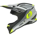 Produktbild: ONeal 1SRS Stream, Motocrosshelm - Matt Schwarz/Grau/Neon-Gelb - XL