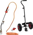 Produktbild: ROTHENBERGER Industrial 2teiliger Anwärmbrenner ECO Piezo & Flaschentransportwagen im Set – 1500005295