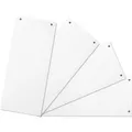 Produktbild: Exacompta Trennstreifen 13405B Forever, weiß, 180g/m² Karton, 24 x 10,5 cm, 100 Stück