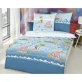 Produktbild: Kaeppel Junior Bettwäsche »Wikinger« 380/01 blau 135x200 cm / 80x80 cm