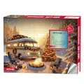 Produktbild: ROTH Van‑Life Adventskalender 2025 – 24 praktische Camping‑Artikel inkl. Reiseziele‑Booklet – Geschenk für Camper, Wohnmobil & Vanlife – 45×34×4 cm, FSC Mix Credit