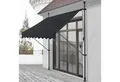 Produktbild: pro.tec Klemmmarkise »Stem« ohne Bohren Stahlgestell 150x120x220-309 cm Schwarz