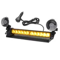 Produktbild: 356cm Warnleuchte 12LED Frontblitzer - 12V/24V Led Blitzer 9 Blinkende Strobo...