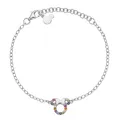 Produktbild: Disney Kinder Armband Minnie Mouse ©DISNEY mit bunten Zirkonia Farbsteinen