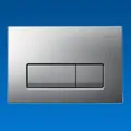 Produktbild: Geberit Betätigungsplatte Delta51 chrom seidenglanz f. Basic UP 100 Bedienplatte